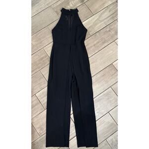 Daniela Corte BLACK TUX BLACK JUMPSUIT SZ 4 $695